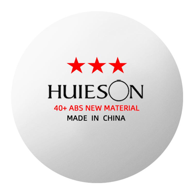 

Тренировочные мячи для настольного тенниса Hui Sheng ABS40+ – Высокая эластичность и долговечность