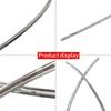 Chrome Left Right Side Exterior Door Handle Trim Strip For BMW G11 G12 7-Series 2016-- 51215A06743 51215A06744
