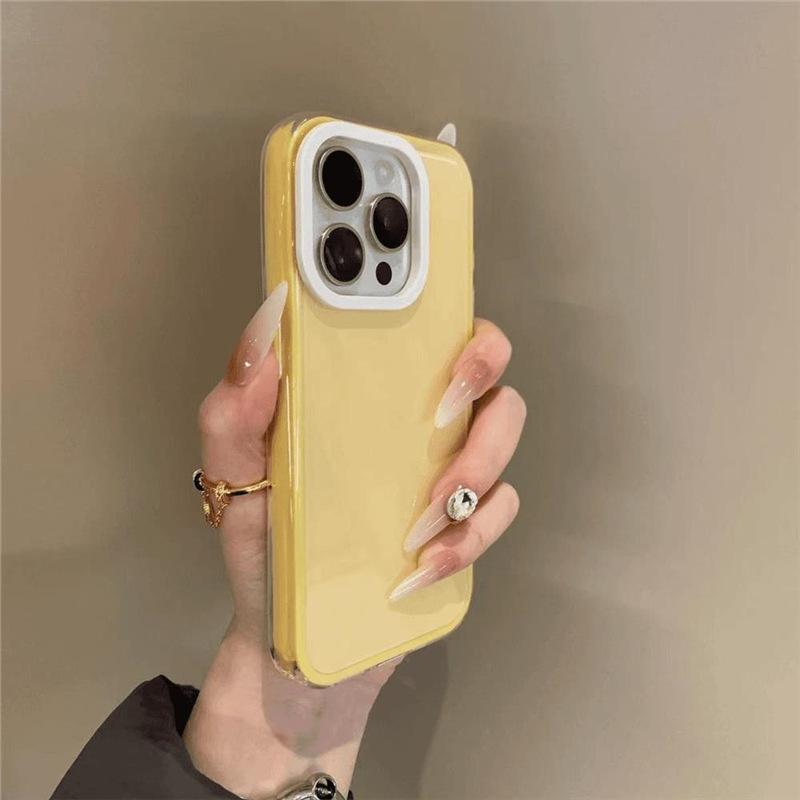 Dopamine Jelly Jednobarevné Vhodné pro pouzdro na mobilní telefon Apple 16promax IPhone 15pro Ochrana proti pádu 14 Páry