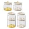 Clear Figure Display Case Stand Dustproof Elegant Protection Countertop Showcase Container