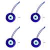 Lucky Turkish Greek Blue Eye Charm Pendant Gift Fit Jewelry DIY Keychain Car Key Chains Ring Holder Accessories