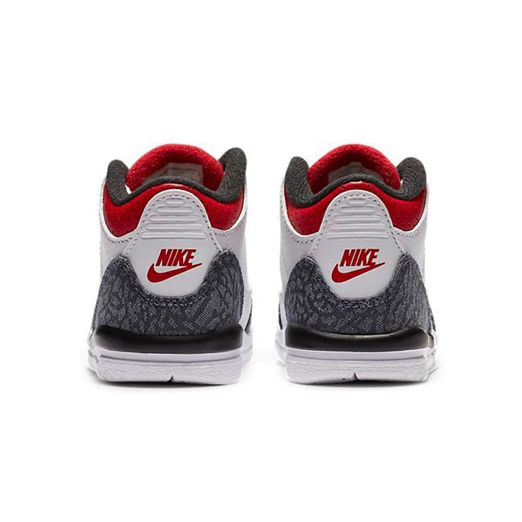 (TD) Air Jordan 3 Retro Denim SE 'Fire Red' Baby DB0442-100