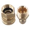 For High Pressure Washer 3/8 M22 Female and Male Quick Connect Adapter