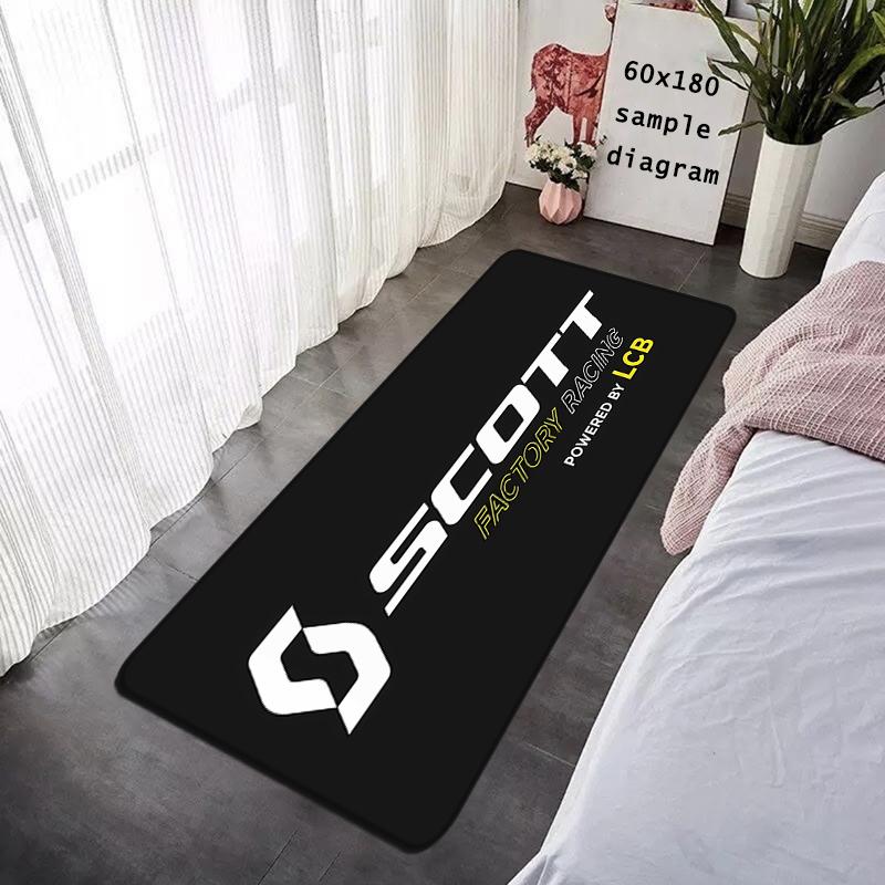 Entrance Doormat Bicycle Balcony Rugs Living Room Carpet Scott Foot Mats Bath Rug Floor Mat Ideal Gifts Non-slip House Decor