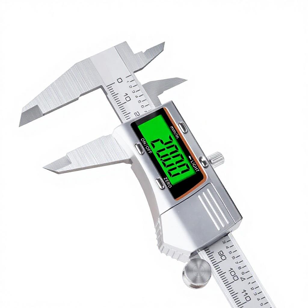 Backlight Electronic Digital Display Vernier Caliper High-Precision Stainless Steel Industrial-Grade Depth Gauge Oil-Resistant Backlit caliper 150mm-standard model