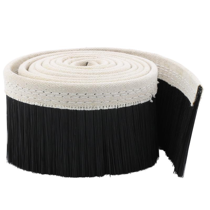 Golden Thickened Dust Suction Cover with Industrial Brush for Woodworking Engraving & Cutting Machines
