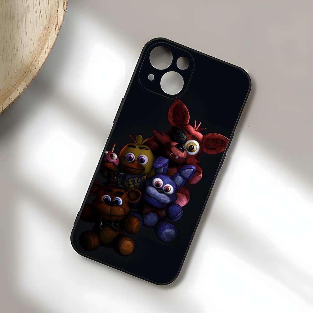 Five Nights At Freddys Game Phone Case For IPhone 17 Pro Max 15 Pro 16 14 Plus 12 13 Mini 11 Pro Shockproof Soft Cover