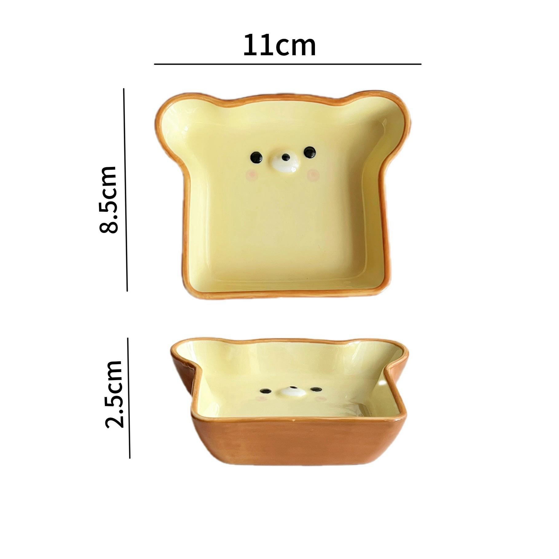 

Ceramic Dipping Dish Cute Small Sauce Plate for Soy Sauce Vinegar Hotpot Home Kitchen