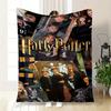 Harry Potter Hogwarts School Uniform Halloween Christmas Blanket Flannel Throw Blanket for Sofa, Bed, Travel, Camping, Office, Couch, Chair