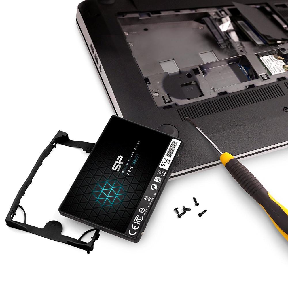 SSD Silicon Power A55 512 GB 2,5" SATA3 3D NAND 7 mm