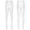 Women's High Waist Control Top Tights Shiny Pantyhose Silky Stockings