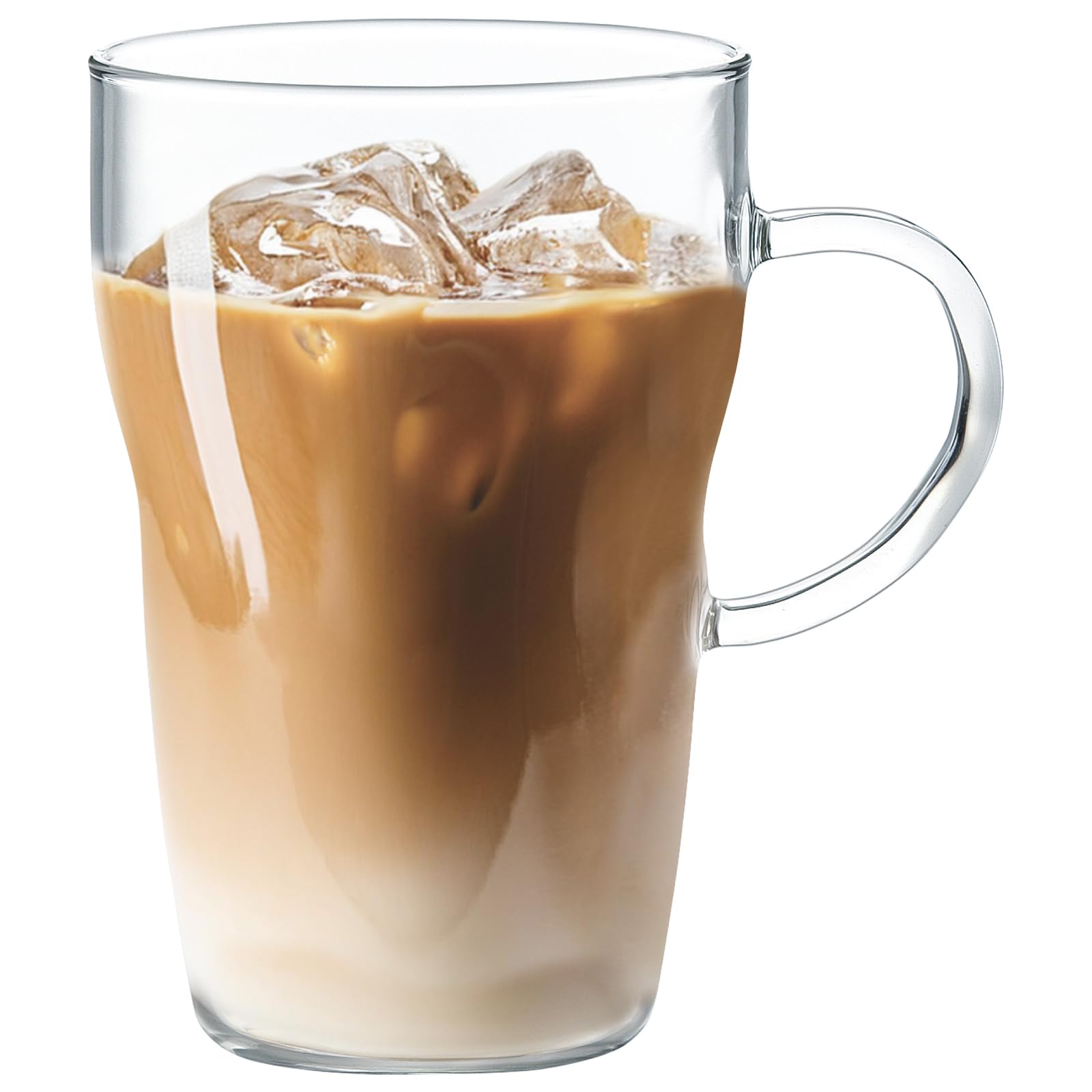 

Toyo Sasaki Glass Heat Resistant Mug 430ml Set of 48 Made in Japan Dishwasher Safe Microwave Safe Glass Mug Coffee Glass Commercial Glass TH-402-JAN