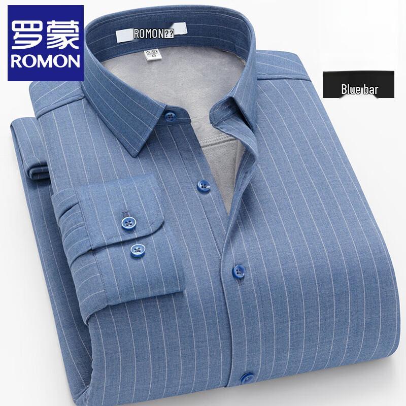 

Men s Romon Wool Blend Fleece Lined Wrinkle-Free Shirt 40