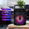 Long Battery Life Wireless Speaker Loud Volume Subwoofer Bluetooth Speaker  Home Karaoke