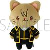 14cm Genuine Jujutsu Kaisen Plush Dolls With Cat Anime Movic Itadori Yuuji Inumaki Toge Gojou Satoru Plushie Decor Soft Stuffed