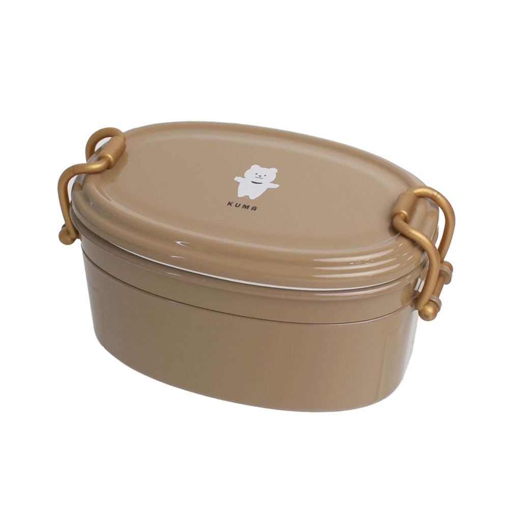 

Sabu Mumu Friends Oval Tight Lunch 2 Tiers Brown 610 мл 404924