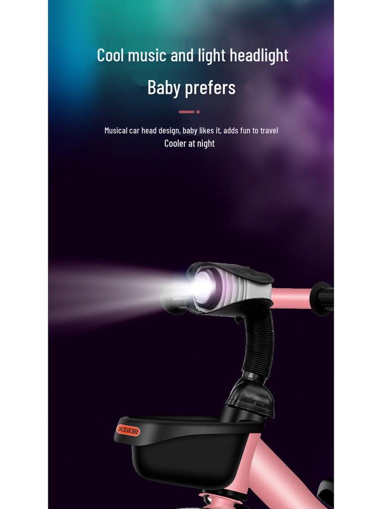 Children's Large Pedal Tricycle for Ages 1-6