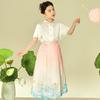 Girls' Phoenix Pony Embroidered Hanfu Style Skirt Set
