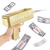 New Strange Electric Spray Money Gun Gold Version Spit Money Gun Shoot Money Money Parent-Child Interactive Toy