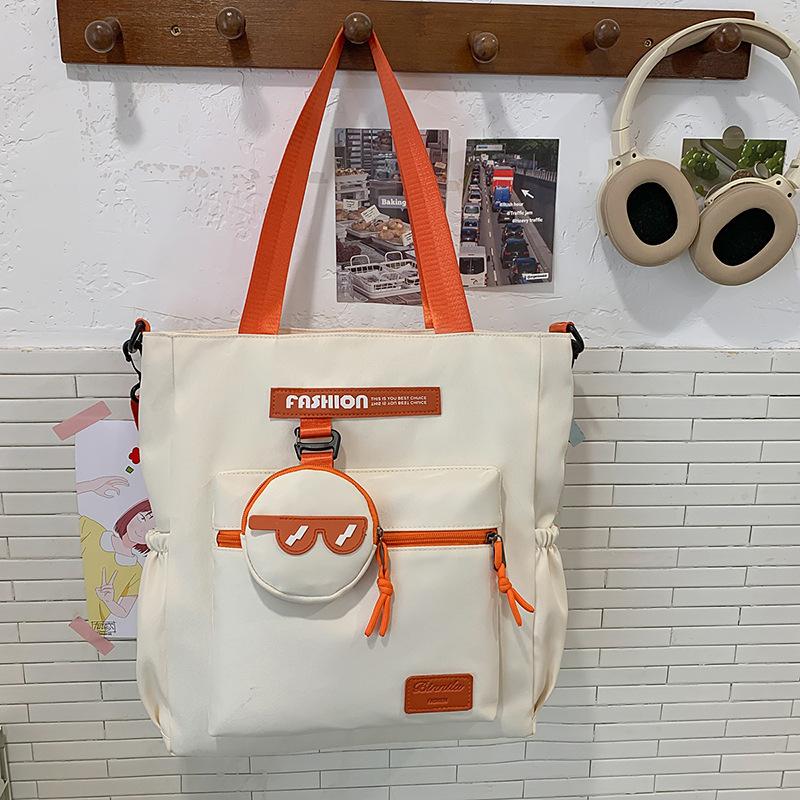 

Summer new Western temperament simple fashion large-capacity bag 2025 casual trend women s one-shoulder crossbody bag Without pendant оранжевый