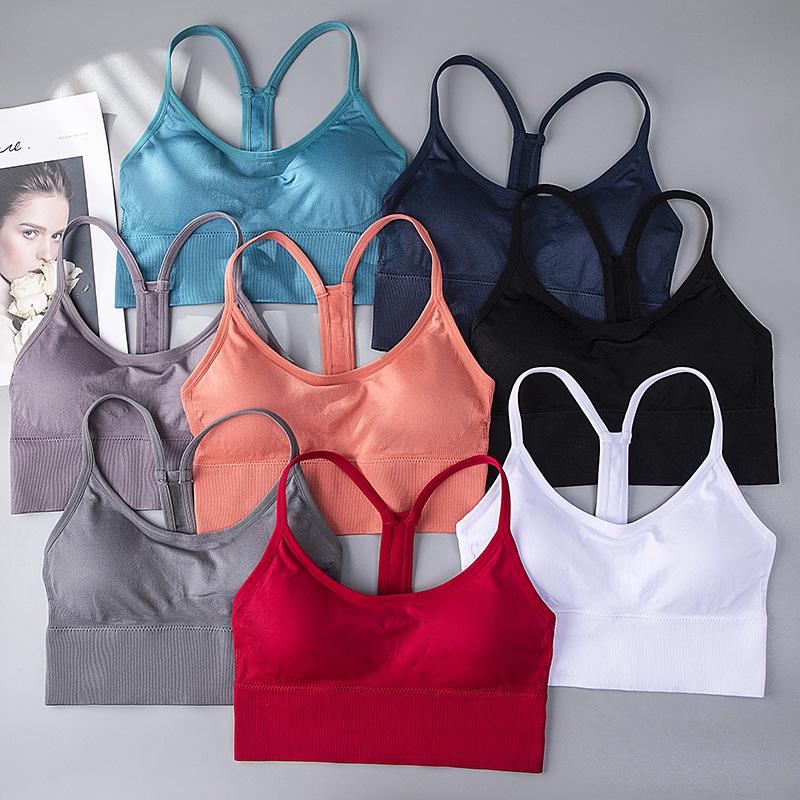 Shockproof Plus Size Quick-Dry Wireless Sports Bra with Beautiful Back Design