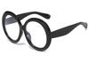 Oversized Green Round Reading Glasses Elegant Fashion Anti Blue Light Computer Glasses Women Men Finished Presbyopia Eyeglasses