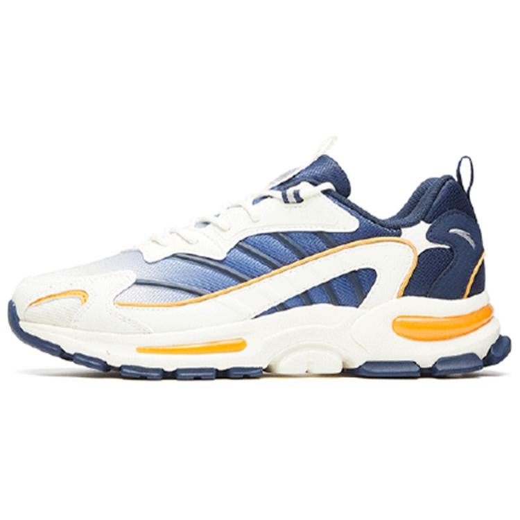 

New Anta Millennium Glacier Cushioning Abrasion Resistant Breathable Low Top Running Shoes Men s Blue Orange 112028899-3 40.5