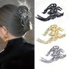 1pc Edgy Spider Hair Claw Clips Metallic Designs Perfect for Gothic Styles Halloween Looks Unique Statement Hair Accessories