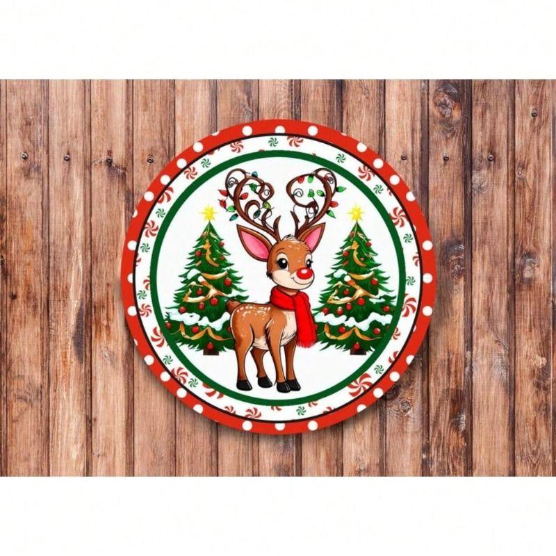 Vintage Metal Tin Sign Wall Art Home Decor 20x20cm