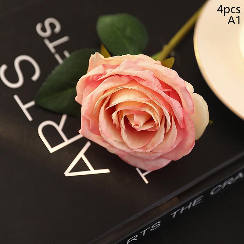 

Искусственные розы, разноцветные шелковые искусственные розы, букеты цветов на День святого Валентина, украшения для свадебной вечеринки