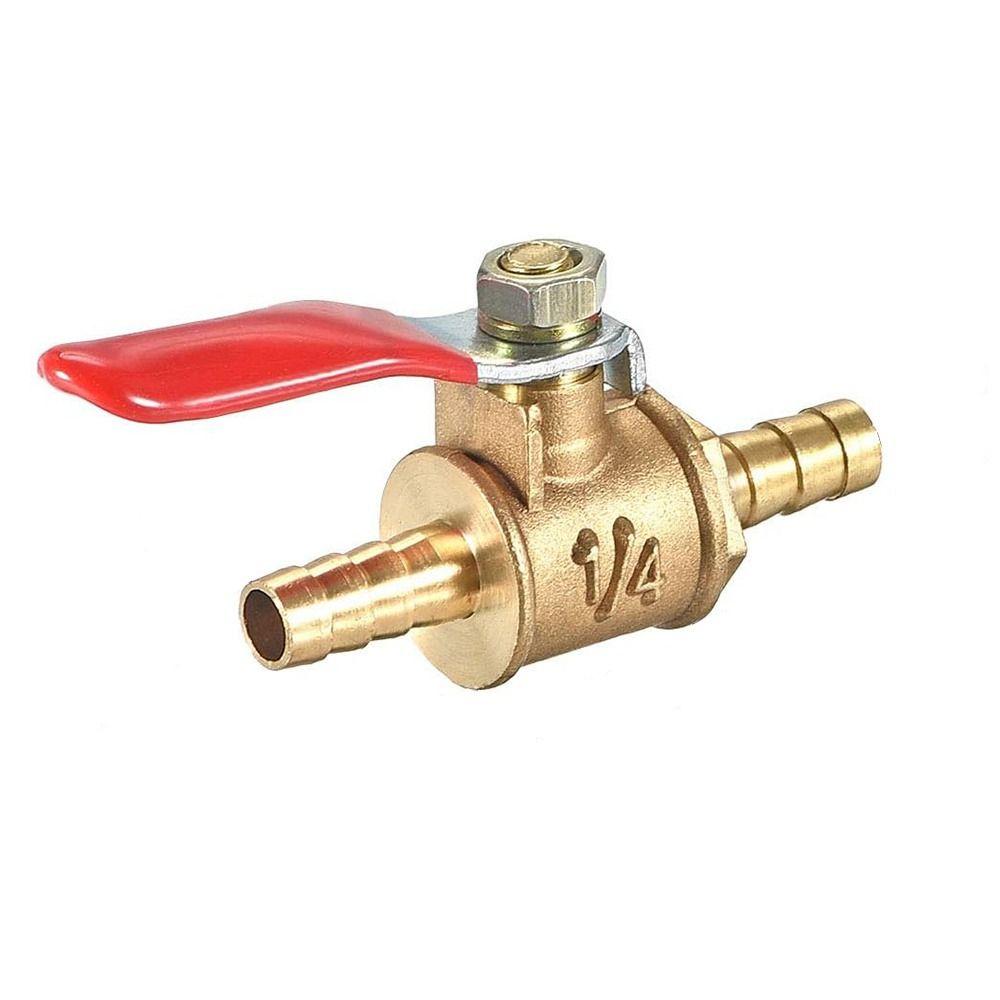 Hose Barb To Hose Barb Ball Valve On-off Controlling or Flow Adjustment of Water, Oil, and Gas