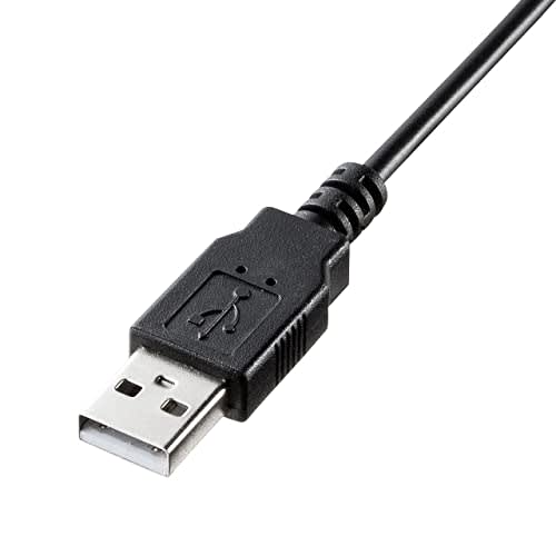 Sanwa Supply USB Slim Keyboard with Pantograph Numeric Keypad Black SKB-SL17BKN