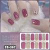 Dashing Diva Nail Strips Women's Fashion Nail Stickers Self-Adhesive Full Nail Wraps Waterproof Free Sealing Gel Nail Film