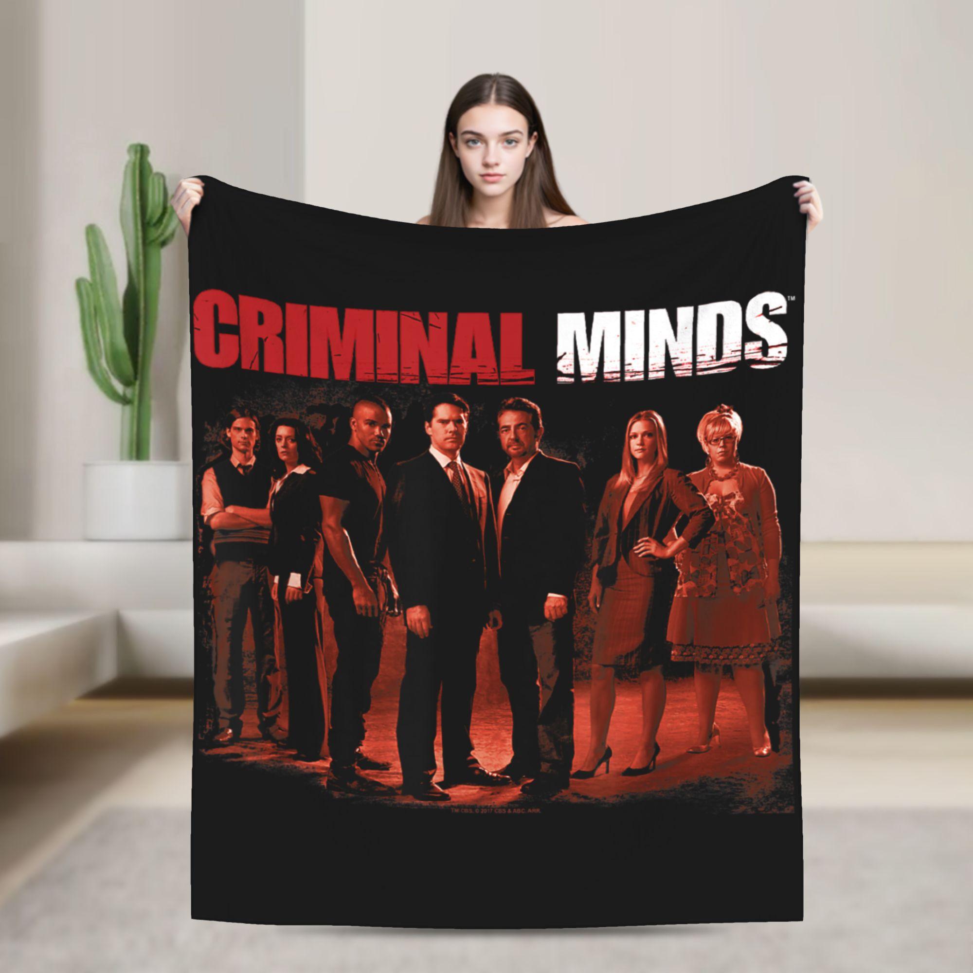 

Criminal Minds Solution Lies Within Fleece Throw Blanket TV Show Blankets for Sofa Bedspread Super Warm Outdoor Multifunction 30x40in