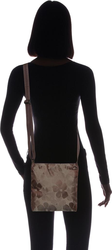 Bianco Damen Schulter-Pochette, Braun