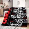 Watching Horror Stimulate Movie Blanket Child Play Character Chucky Blanket Home Couch Warm Bedspreads Soft Flannel Blanket