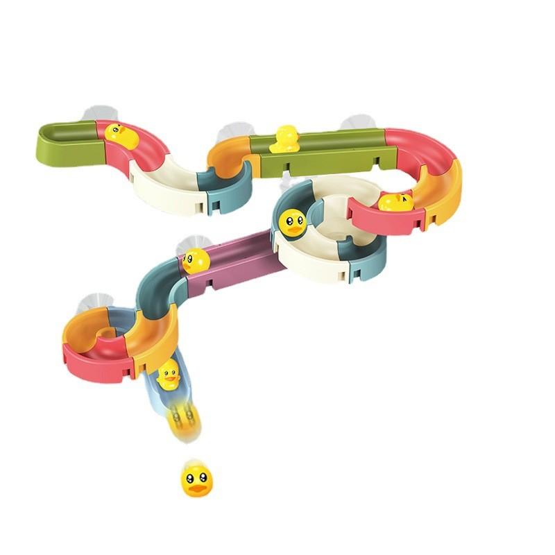 Childrens Bathroom Diy Bath Toys Track Assembly Smooth Enjoyable Bath Water Toys