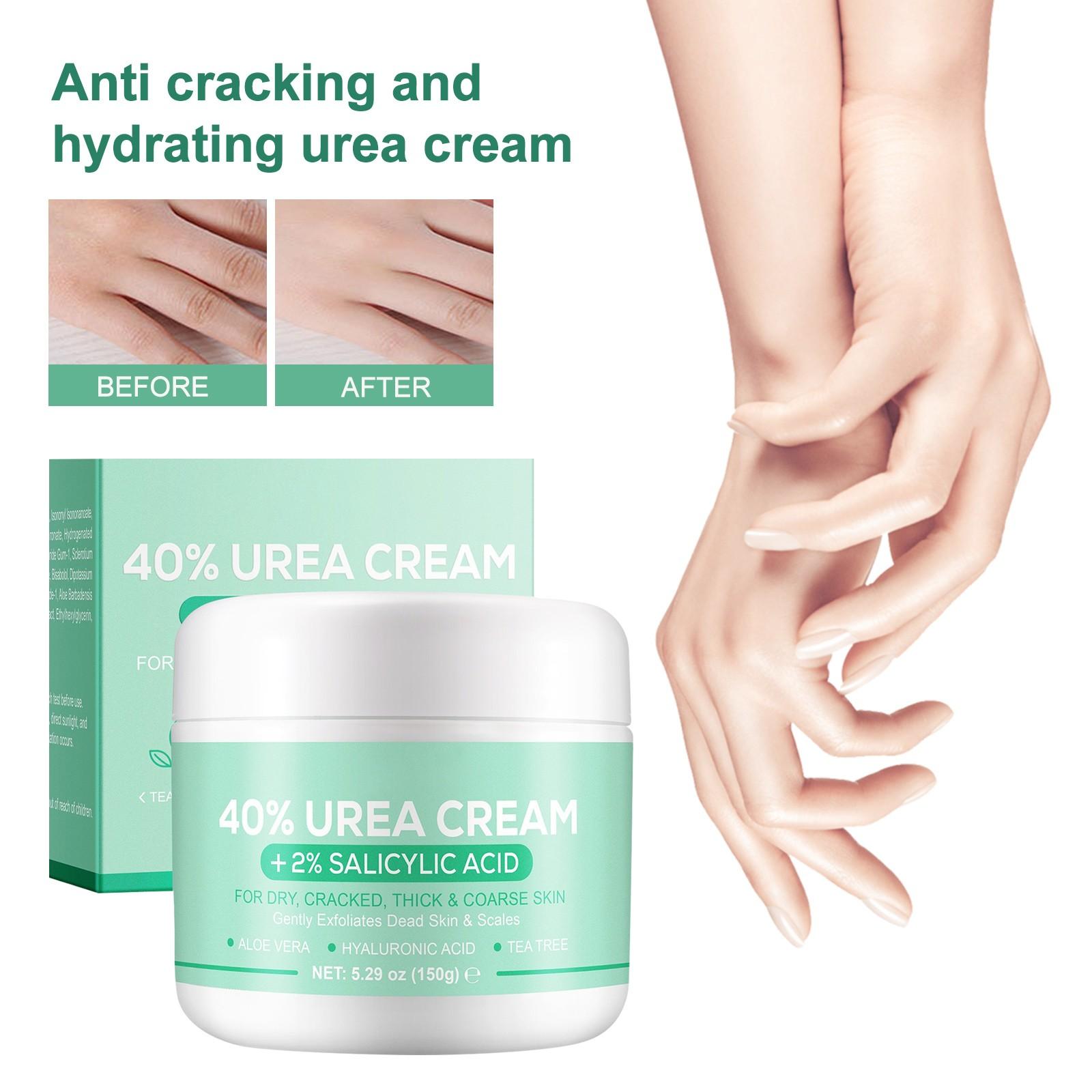 

Увлажняющий уход за ногами с мочевиной 40% для ног, удаление омертвевшей кожи, уход за ногами плюс 2% салициловая кислота, 5,29 унций/150 г One Size