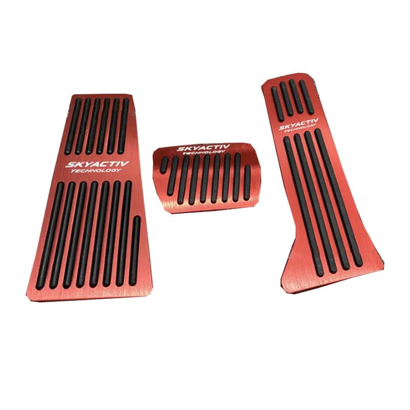 Car Foot Pedals For Mazda CX-5 CX5 KF 2017 2018 2019 2020 2025~2025 Car Foot Pads Covers Brake Pedal Accelerator Car Acessories