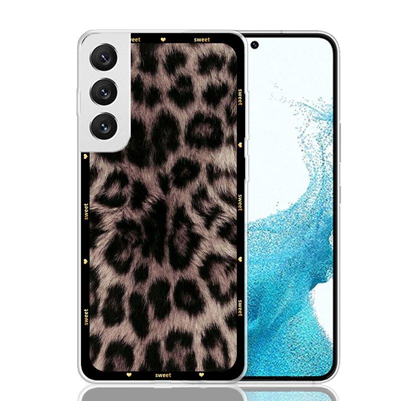 Animal Leopard Print Phone Case For Samsung Galaxy S26 S25 Edge S24 S23 FE S22 Ultra S21 Plus S20 + Fundas Cover Coque Galaxy S2