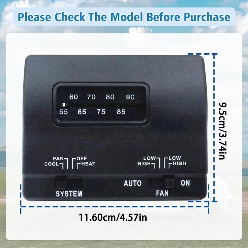 RVs Climate Control Unit Replace 7330F3852 RVs Air Conditioner Thermostat For Quick Setup And Easy Operation