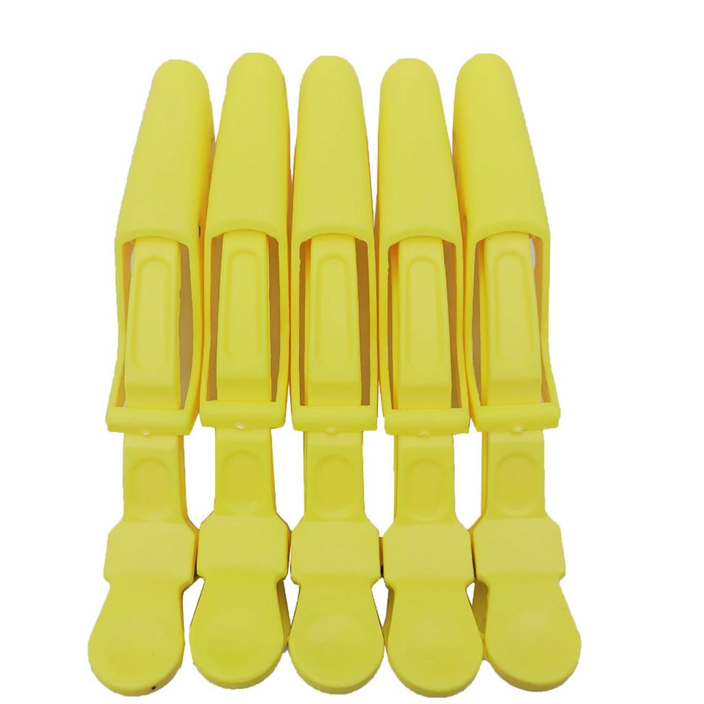 5 Hair Clips High Quality Plastic Hair Styling Tools Durable Hairdressing Supplies & Hair Dyeing Accessories