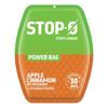 Stop-O Power Bag (Apple Cinnamon) Bathroom Air Freshener 10Gx4 Combo Pack Long-Lasting Gel Freshener Lasts Up To 30 Days