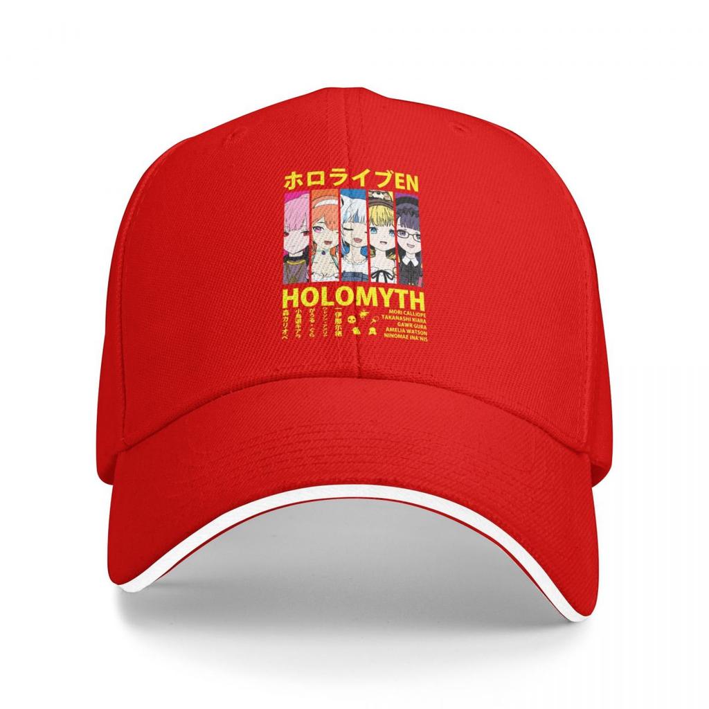 Baseball Caps Hololive Characters Idol Showdown Graphic Men Women Casual Spring Hats