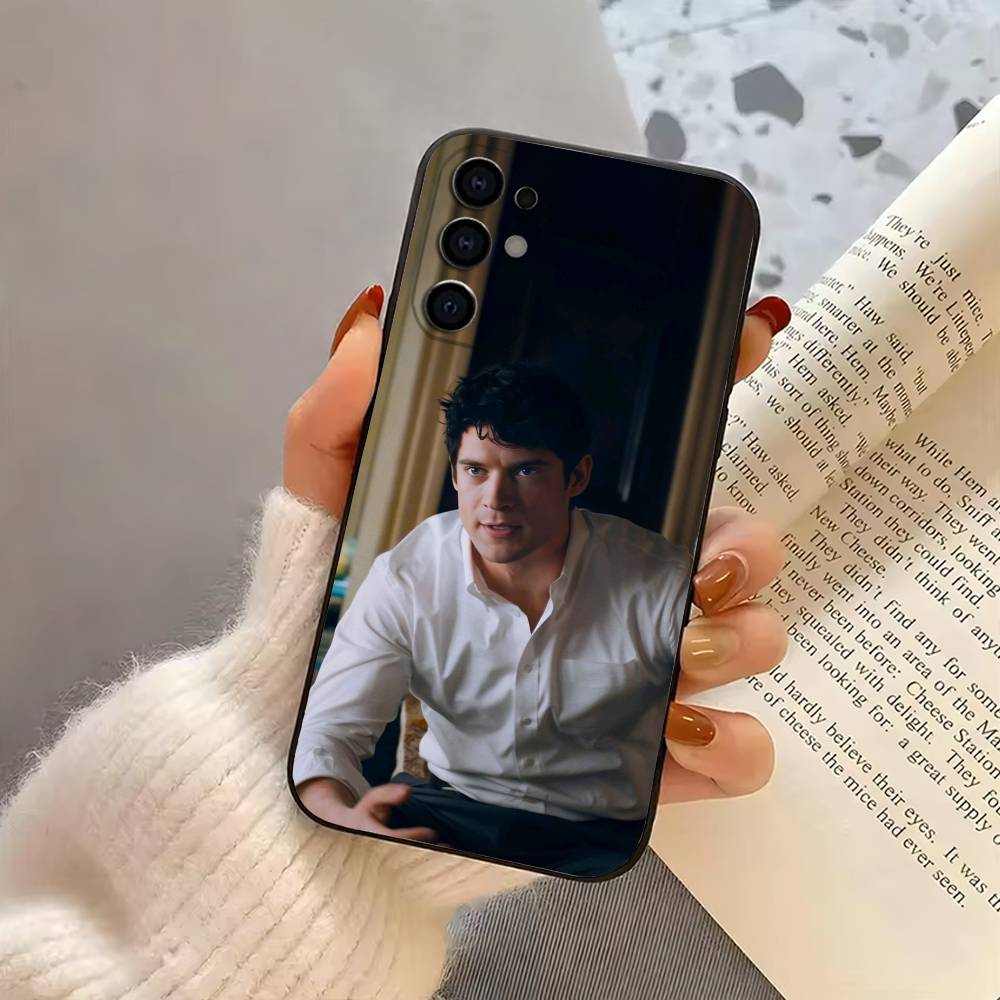 

D-David C-Corenswet-DC Phone Case Black Silicone Soft For Samsung S25,S24,S21,S22,S23,S30,Ultra,S20,Plus,Fe,Lite Samsung S22plus5G