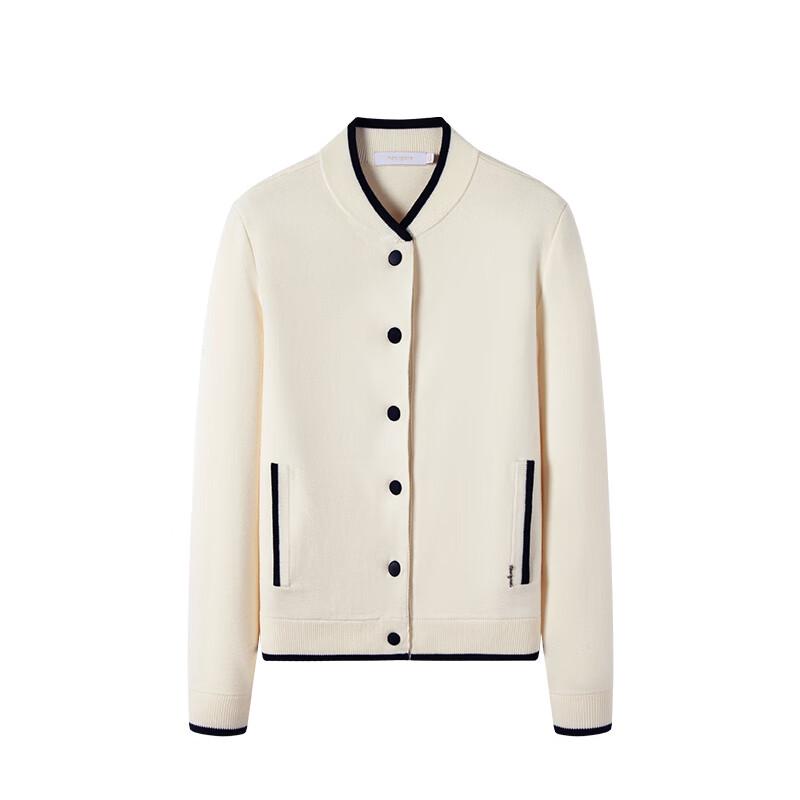 Navigare Women's Color-block Knitted V-Neck Cardigan
