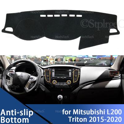 Dashboard Cover for Mitsubishi L200 Triton Strada KJ KK KL 2015-2020 Car Dash Board Mat Carpet Pad Sunshade Cape Cushion