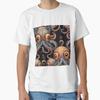 Octopus Print Classic Tshirt Made In Usaaus Tshirt S2xl