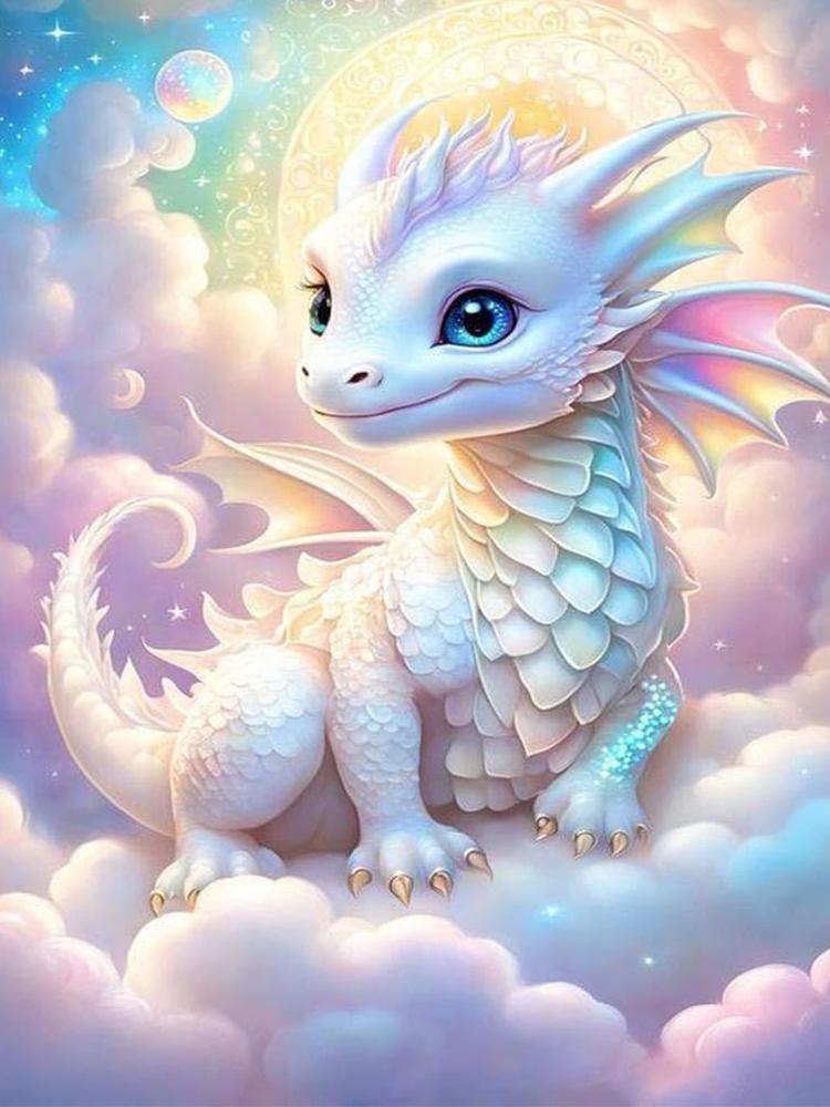 5D-Diamantmalerei zum Selbermachen, Tiere, volle Diamant-Mosaik-Stickerei, Cartoon-Fisch und Vogel, Kreuz-Stickerei-Set, Kunst, Heimdekoration