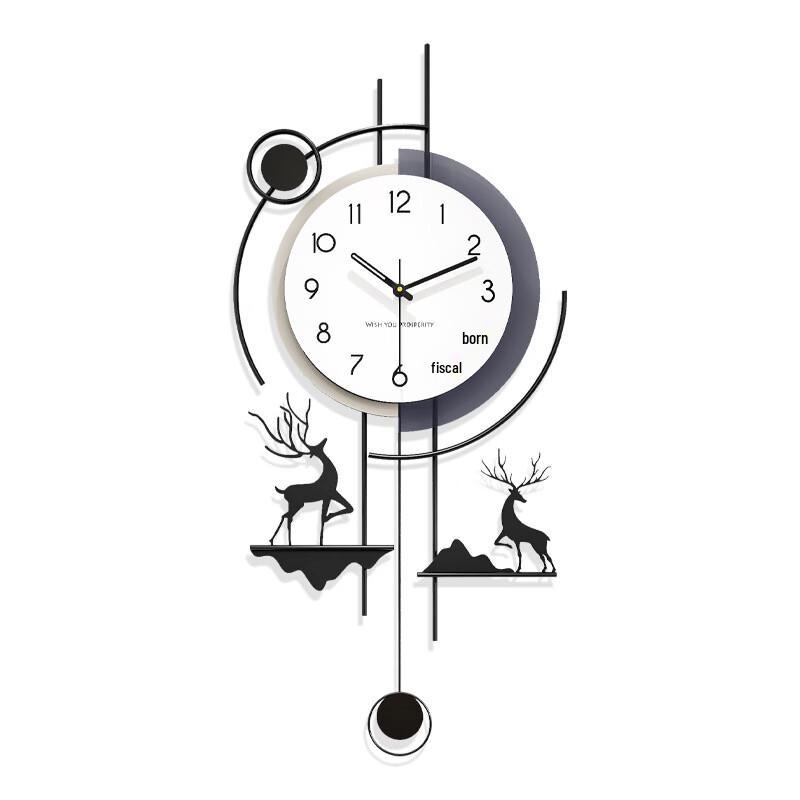 Декоративные настенные часы Jiu Jiuda Счастливый олень